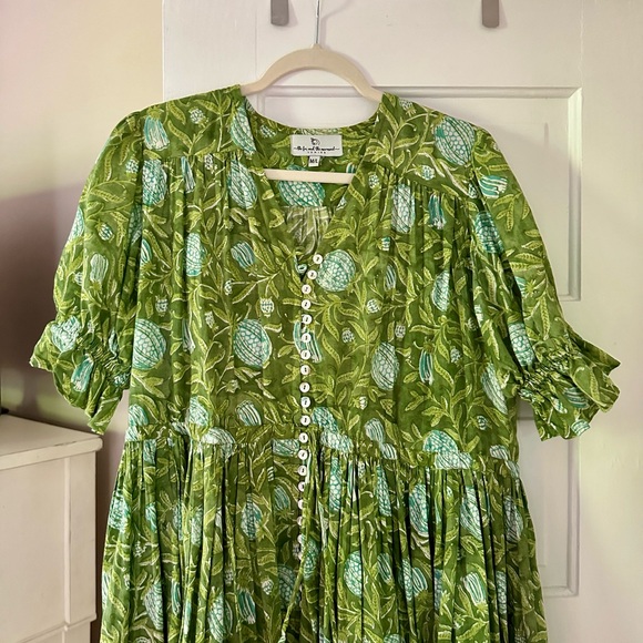 Green Midi Dress - Picture 3 of 4